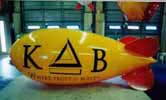 Click to enlarge Advertising blimp with KB Home logo